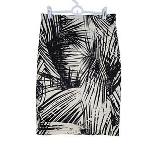 Women's db Black & Cream Pencil Skirt | Size Small